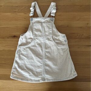 Zara Beige Corduroy Dress 5T